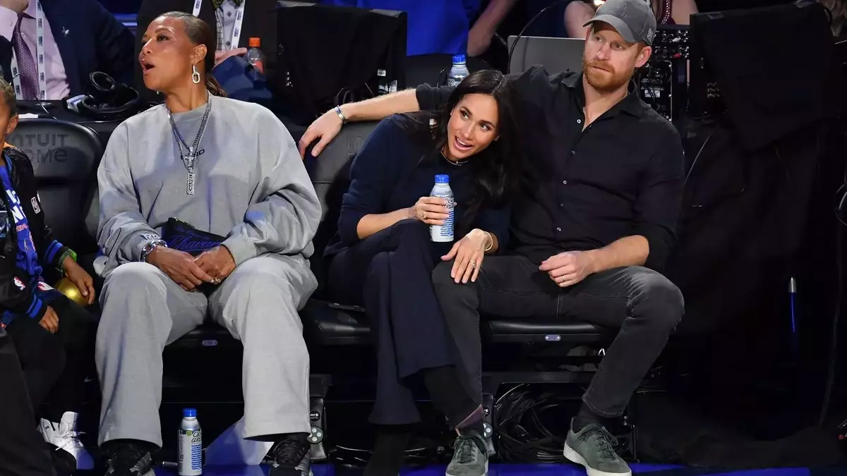 Meghan and Harry's Courtside Style at NBA All-Star Game