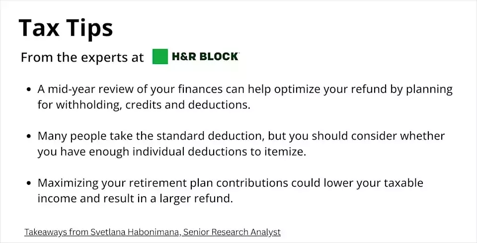 Tax Refund Season Approaches: Higher Refunds, Varied Spending Habits