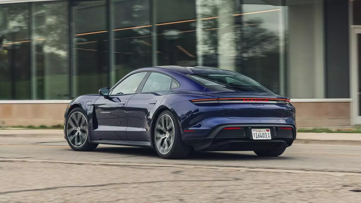 The 2025 Porsche Taycan 4: A Refined Electric Driving Experience