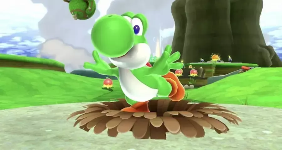 New Yoshi Game Features Cosmic Homage