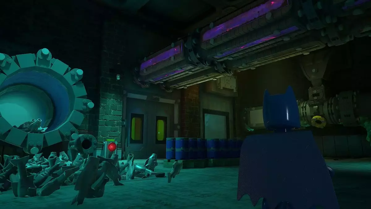 Locating the "Red Hood Gang" Red Brick in Lego Batman: Legacy of the Dark Knight