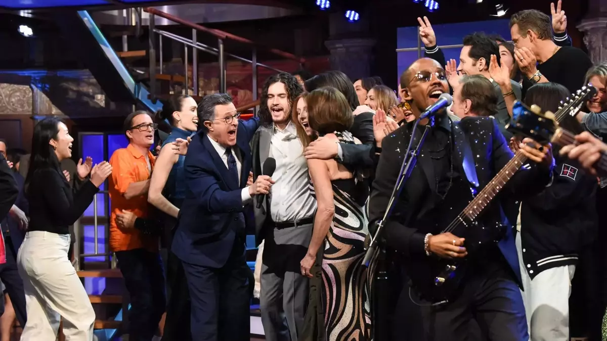 Stephen Colbert's "Late Show" Wrap Party: A Night of Dance and Farewell Celebrations