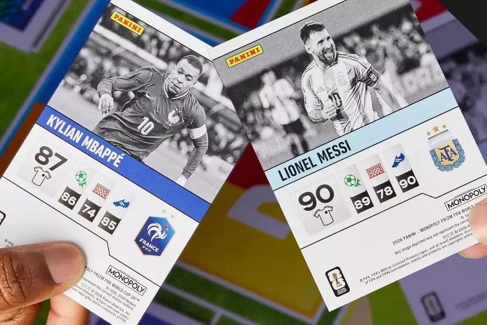 Monopoly Teams Up with Panini for FIFA World Cup Edition Featuring Messi and Mbappé