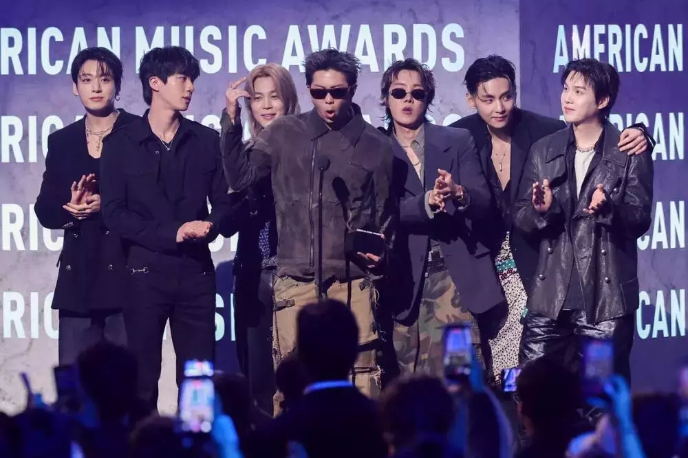 BTS Dominates American Music Awards, Other Artists Also Honored