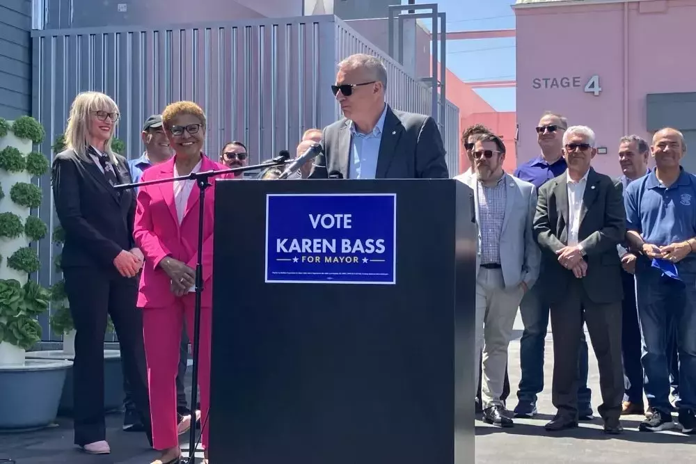 L.A. Mayor Karen Bass Dismisses Reality Star Spencer Pratt's Political Challenge