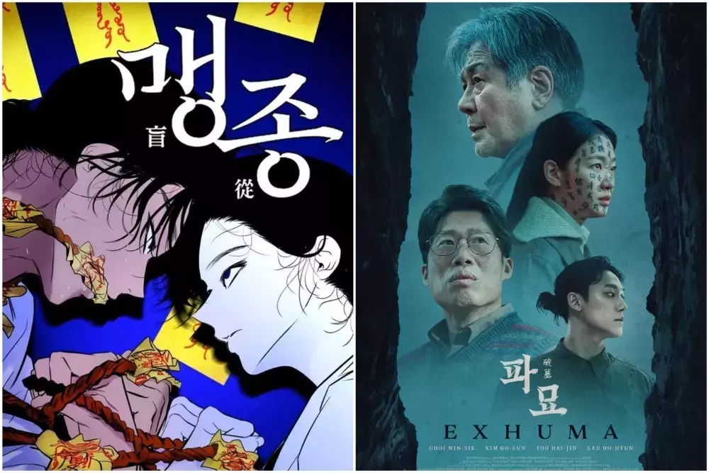 Korean Occult Film "Exhuma" Spinoff Webtoon "Maengjong" to Launch on Naver Webtoon