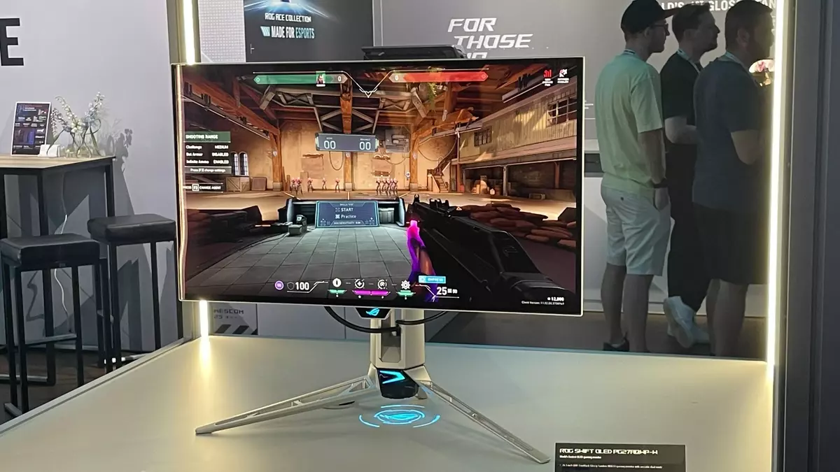 Asus ROG Unveils World's First 540 Hz Esports OLED Monitor