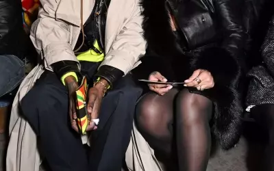 Rihanna Reimagines Footless Tights as a Chic Fashion Statement