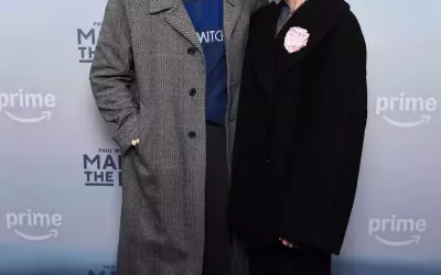 Paul Mescal and Gracie Abrams' Coordinated Style at 'Man on the Run' Screening