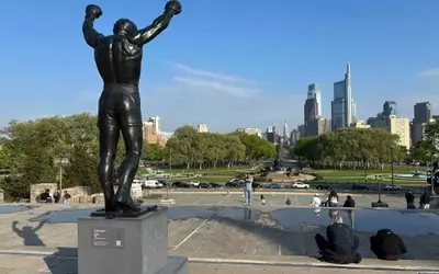 Rocky Balboa Statue Finds New Home Inside Philadelphia Art Museum