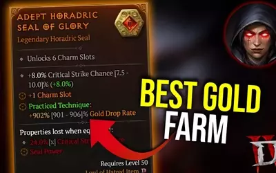Diablo 4: Lord of Hatred Players Exploit 900% Gold Boost Glitch