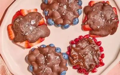 Simple Chocolate Fruit Bark: A Two-Ingredient Delight