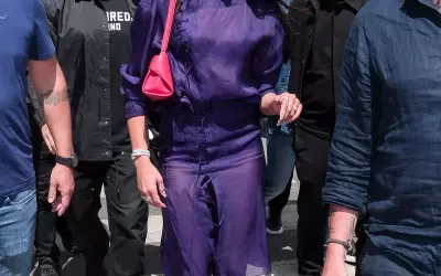Dua Lipa's Bold Color Statement at Cannes