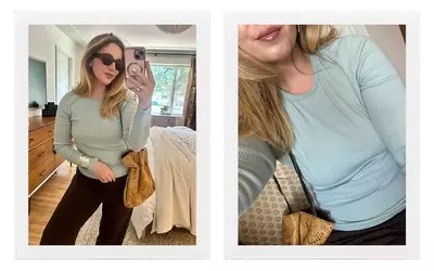 The Indispensable Gap Pointelle Long-Sleeved T-Shirt: A Wardrobe Essential