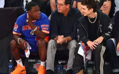 Timothée Chalamet's Courtside Comfort: Mini Uggs Take Center Stage at Knicks Game