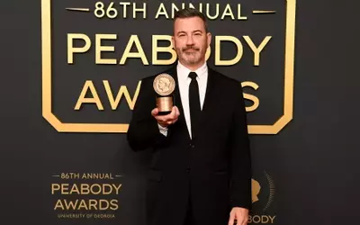 Jimmy Kimmel Honored at Peabody Awards, Reflects on Political Comedy