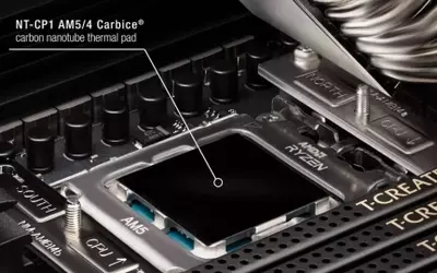 Noctua and Carbice Partner to Revolutionize CPU Cooling with Carbon Nanotube Thermal Pads