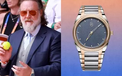 Celebrity Watch Trends: Russell Crowe and Other Stars Showcase Exquisite Timepieces