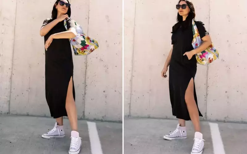 Spring Trendy Outfits with Converse Canvas Sneakers