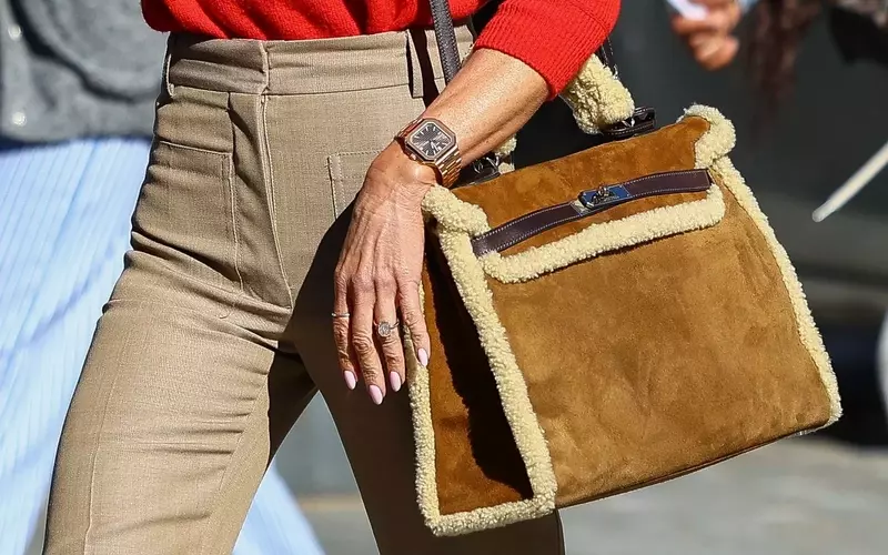 Victoria Beckham's Statement Accessory at Paris Fashion Week