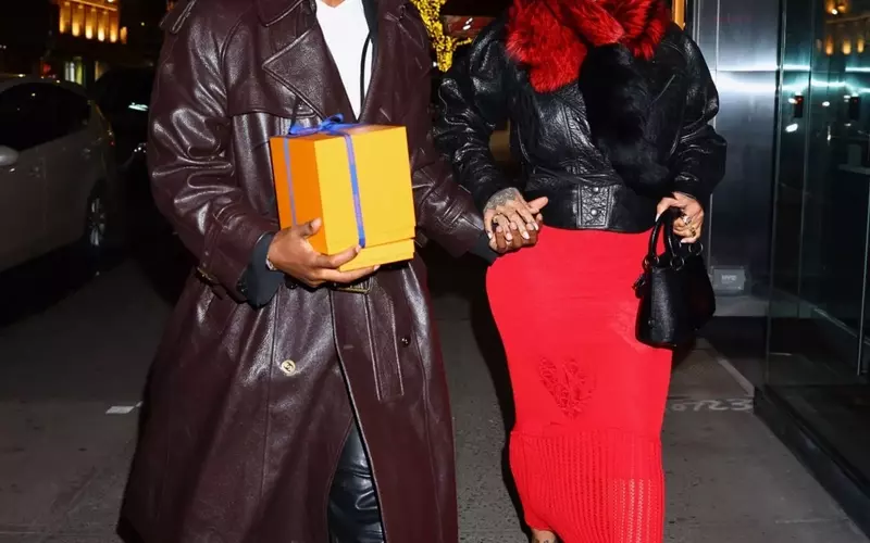 Rihanna and A$AP Rocky's Stylish Comedy Night Out