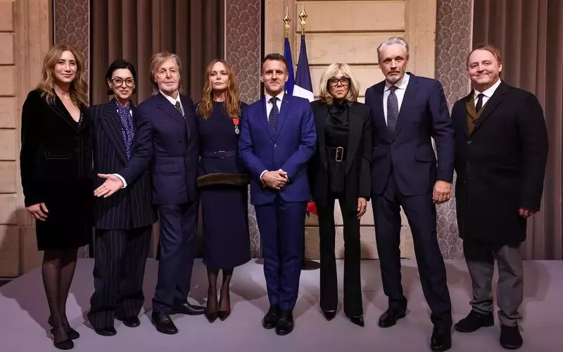 Stella McCartney Awarded France's Highest Honor at Elysée Palace