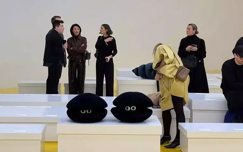 Loewe's Whimsical Front Row: When Plushies Take Center Stage at Fashion Week
