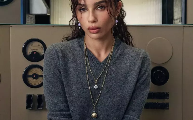 Jessica McCormack's "Orbit" Collection, Fronted by Zoë Kravitz