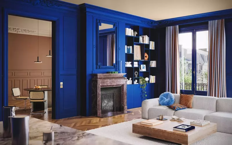 L'Eleganza del Blu: Guida Completa alle Tonalità per le Pareti