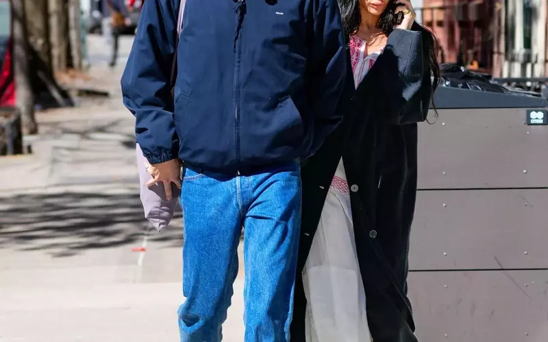 Harry Styles and Zoë Kravitz Showcase Complementary Spring Styles in NYC