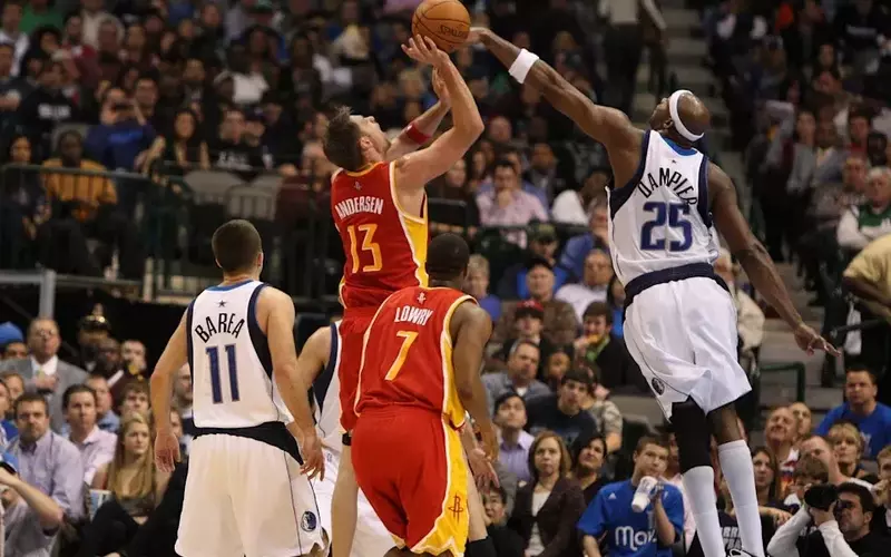 Houston Rockets Jersey History: David Andersen and Number 13