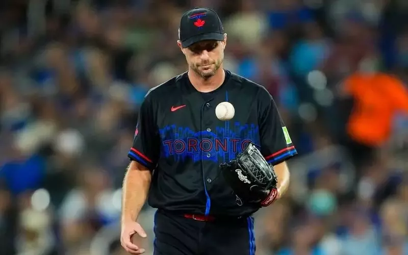 Jays' Max Scherzer's Forearm Injury Hinders Comeback Efforts