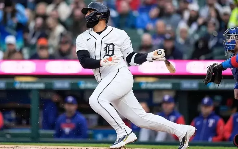 Tigers' Second Baseman Gleyber Torres Placed on 10-Day Injured List Due to Oblique Strain