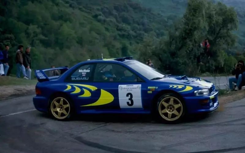 Subaru's Iconic Gold Wheels: A Fortunate Mistake
