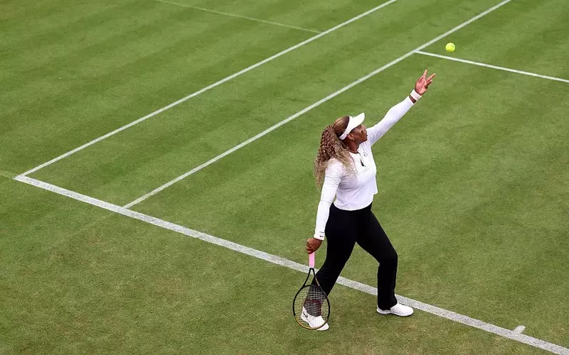 Serena Williams Returns to Court at Queen's Club Championships