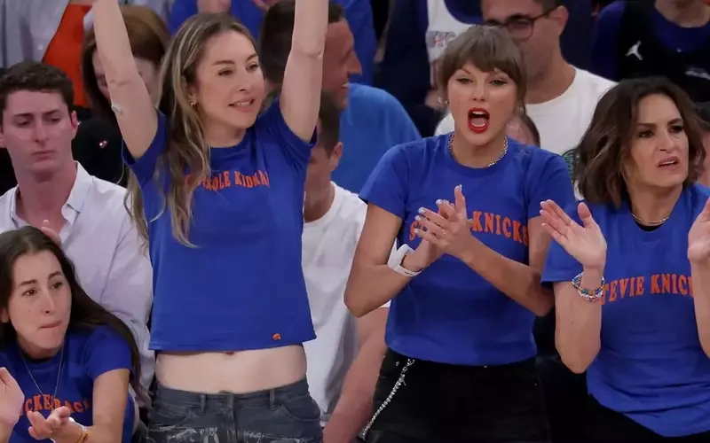 Mariska Hargitay's courtside experience at the Knicks-Spurs NBA Finals