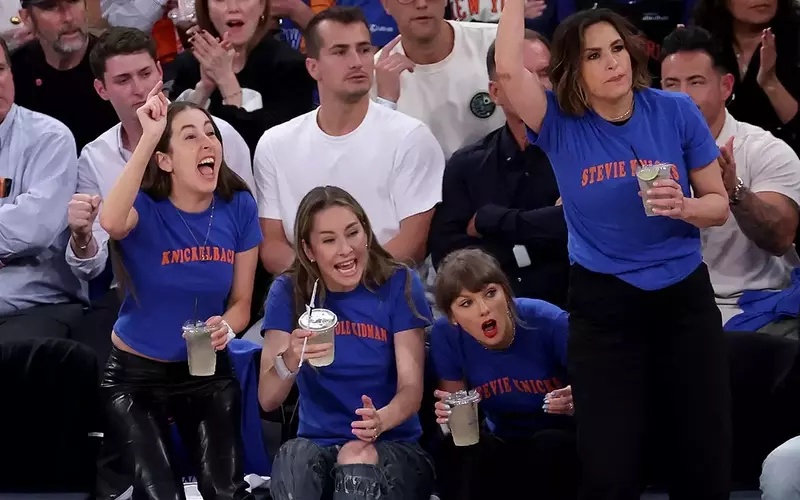Celebrities' Custom Knicks Shirts Go Viral at NBA Finals