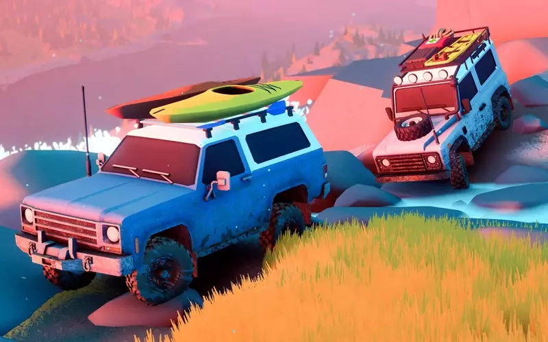 Over the Hill Demo: A Stylized Off-Roading Experience for Driving Enthusiasts