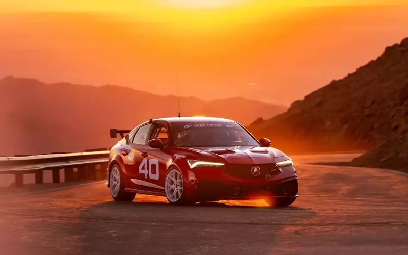 Acura Aims to Conquer Pikes Peak with Integra Type S and Olympian Pace Driver