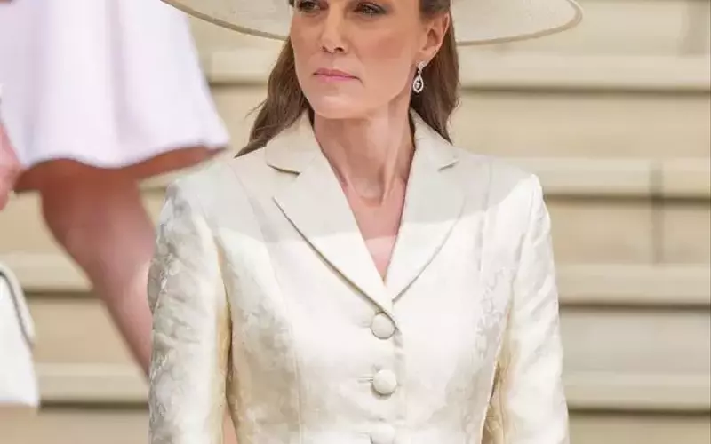 Kate Middleton's Fashion Statement at the Order of the Garter Ceremony