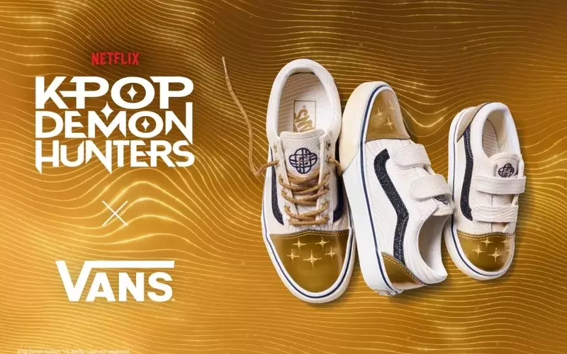 Vans Unveils 'Golden' Collection Inspired by Kpop Demon Hunters Film