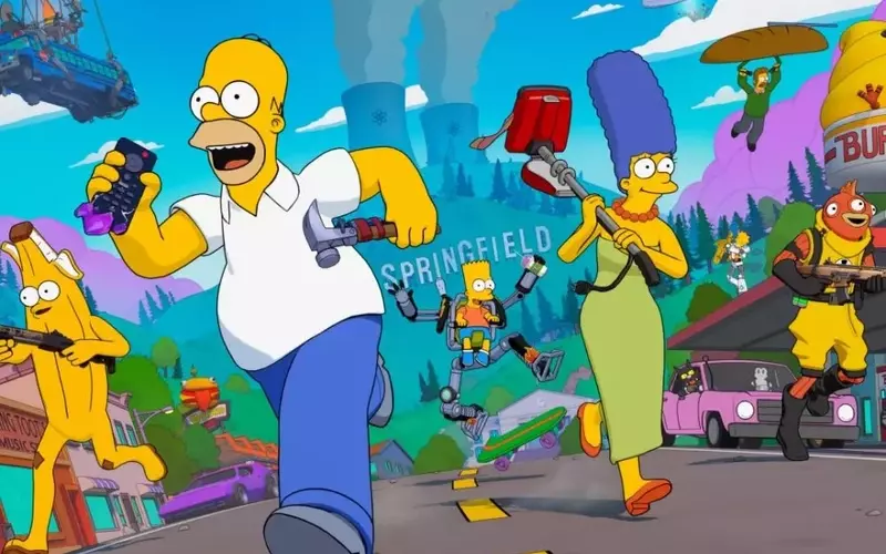 The Simpsons Characters Are Coming to Fortnite for Game Development