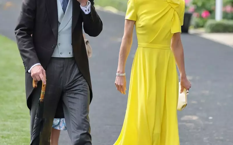 Duchess Catherine's Radiant Yellow Ensemble Illuminates Royal Ascot