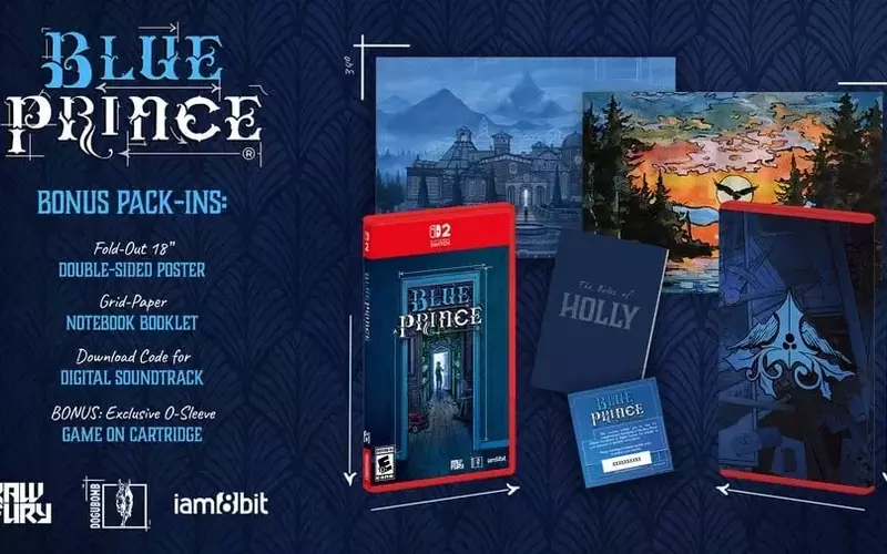 iam8bit Announces "Blue Prince" Collector's Edition for Nintendo Switch 2