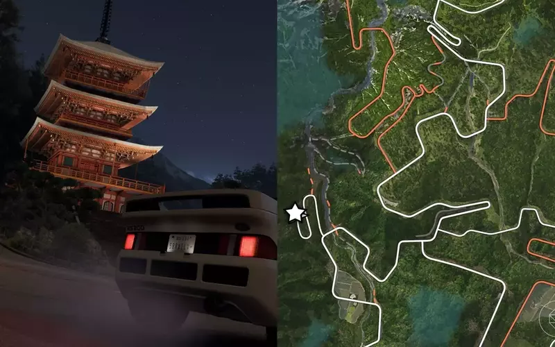 Forza Horizon 6: Finding Nachi Falls Temple for "Temple of Zoom" Challenge