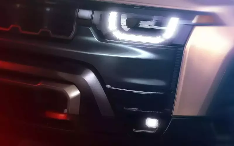 First Glimpse of Jeep's Upcoming Rugged SUV