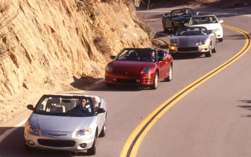 2001 Four-Seat Convertible Comparison Test: A Retrospective