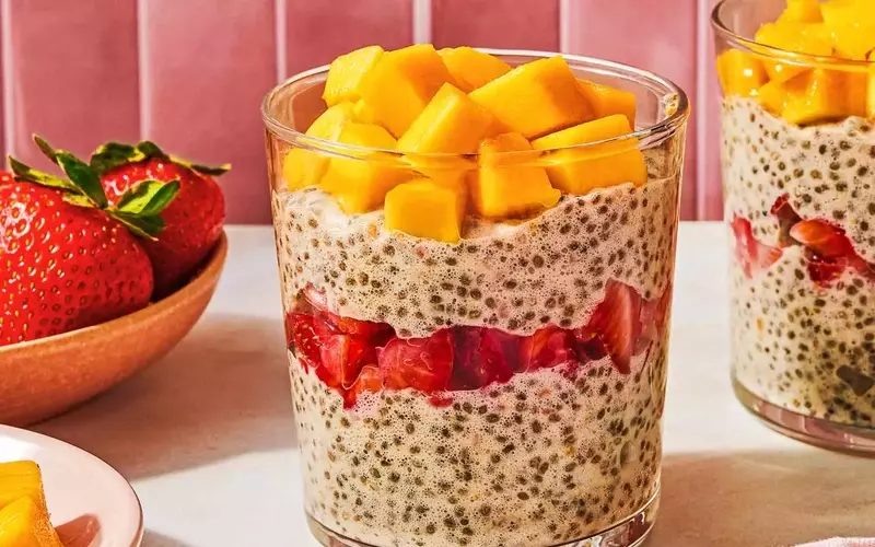 Nourishing Mango-Strawberry Chia Pudding: A Delicious Path to Wellness