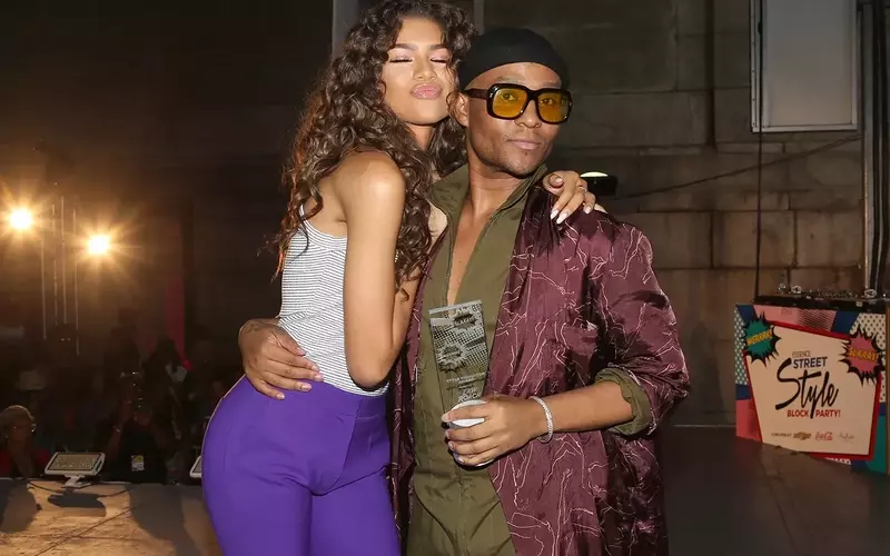 Celebrity stylist Law Roach dispels rumors about Zendaya's wedding dress, humorously dismissing AI-generated images
