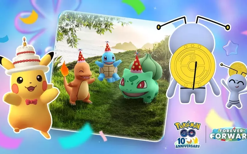 Pokemon Go Celebrates 10th Anniversary with Special Event
